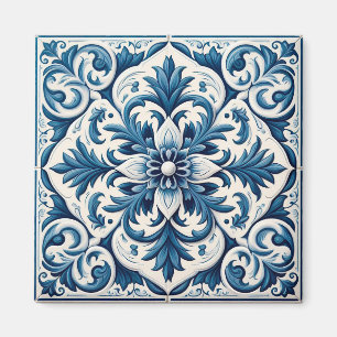 Aimant Tuile bleue portugaise
