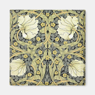 Aimant Tulipes Pimpernel Art Botanique de William Morris