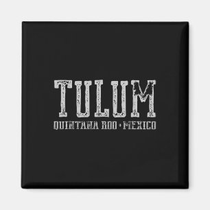 Aimant Tulum Mexico - Voyage Plages des ruines Mayas Vint