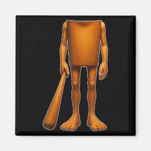 Aimant Tung Tung Sahur drôle Italien Brainrot Halloween C