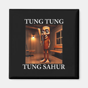 Aimant Tung Tung Tung Sahur Italien Brainrot mème drôle