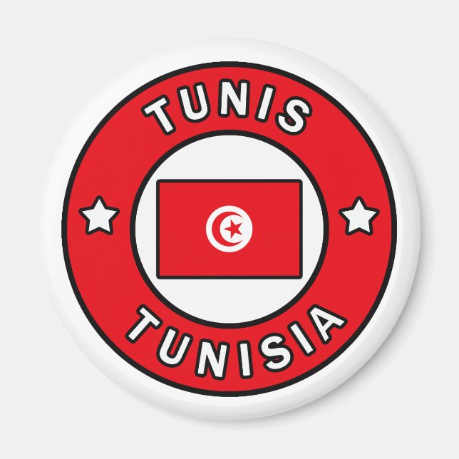 Aimant Tunisie (Devant)
