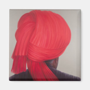 Aimant Turban rouge 2012