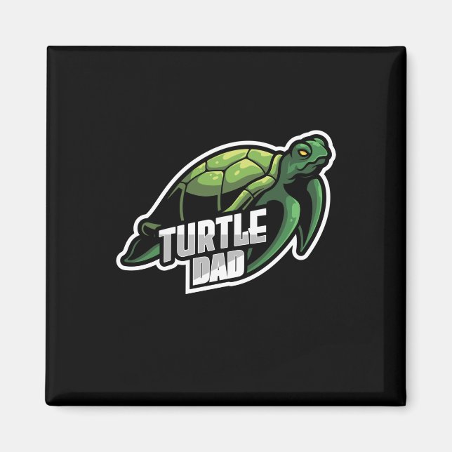 Aimant Turlte Lover | Turtle Papa (Devant)