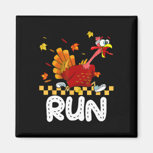 Aimant Turquie Courez Costume Thanksgiving Courir Turquie
