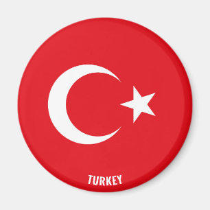 Aimant Turquie Drapeau charmant patriotique