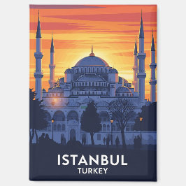 Aimant Turquie Istanbul Mosquée Bleue