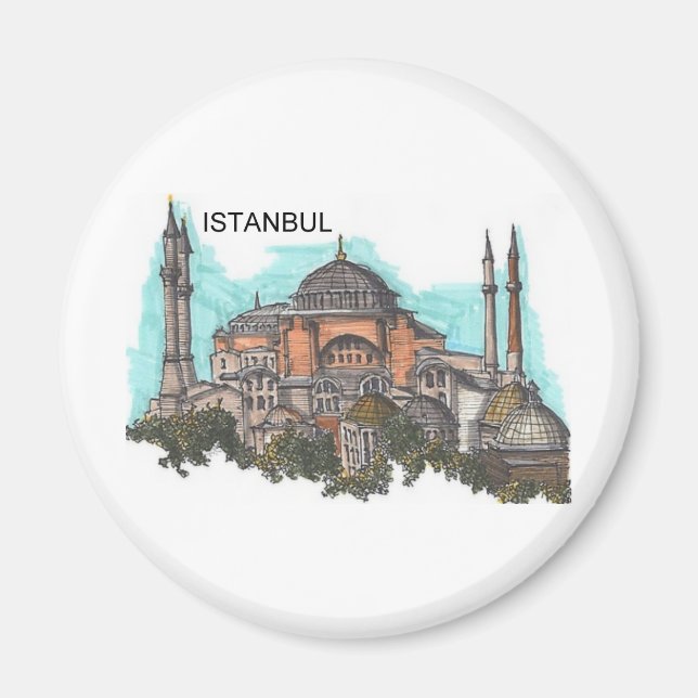 Aimant Turquie Istanbul Sainte-Sophie (par St.K. (Devant)