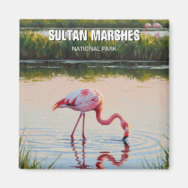 Aimant Turquie Sultan Marshes Parc national Voyage