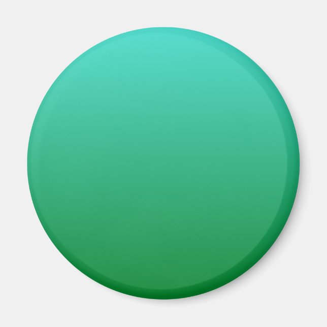 Aimant Turquoise Vert Ombre (Devant)