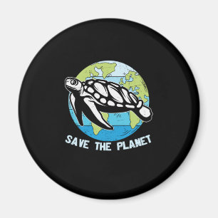 Aimant Turtle Lover Sauvegarder La Planète