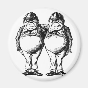 Aimant Tweedle Dee et Tweedle Dum