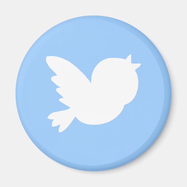 Aimant Tweets mignons (Devant)