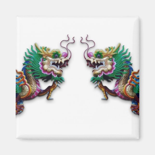 Aimant Twin Dragons (Devant)