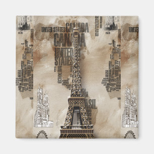 Aimant Typegraphie Paris