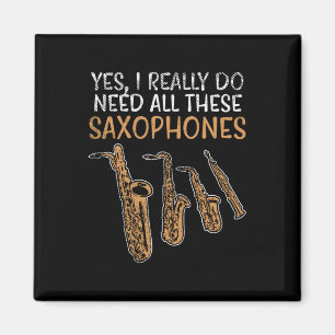 Aimant Types de saxophone