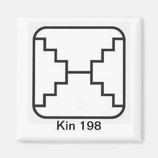 Aimant Tzolkin Espelho Branco Kin 1988