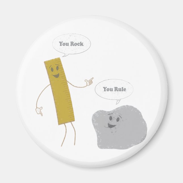 Aimant U Rock - U Rule (Devant)