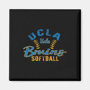Aimant Ucla Bruins Softball Vintage Sous Licence Officiel