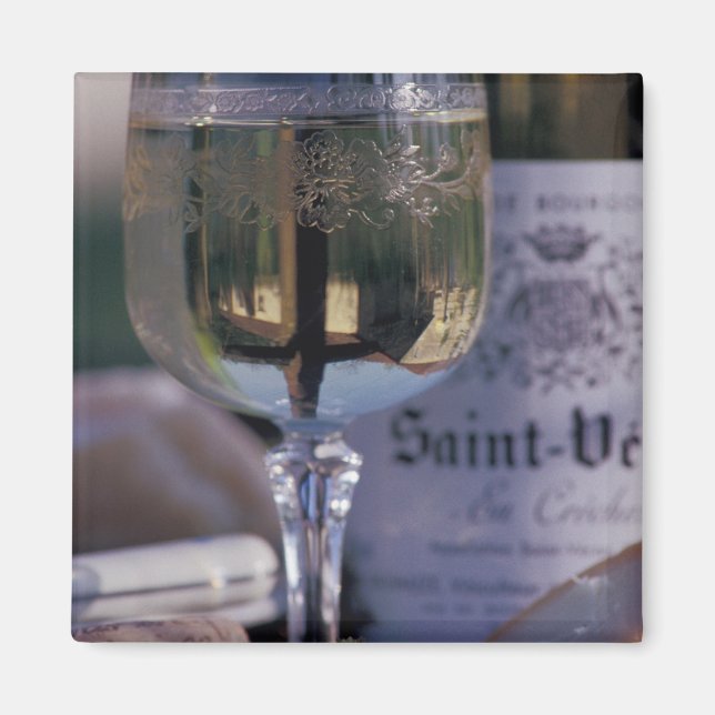 Aimant UE, France, Chablis, Vin local (Devant)