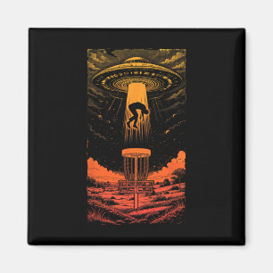 Aimant Ufo Disc Golf Drôle de Souccoupe Volante Enlèvemen
