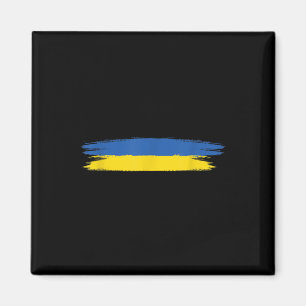Aimant Ukraine Drapeau Avec Couleurs Bleu Et Jaune _ Pas