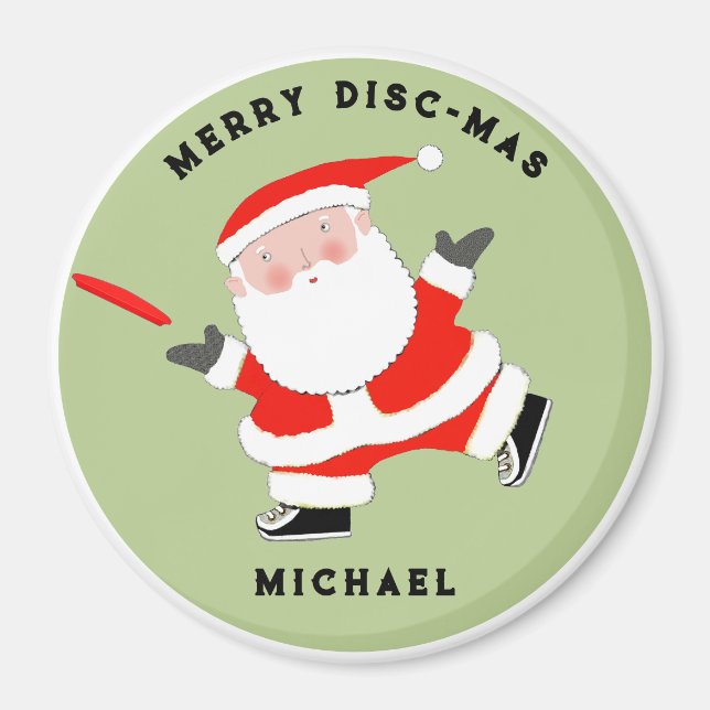 Aimant Ultimate Frisbee Stocking Stuffer Cadeau (Devant)