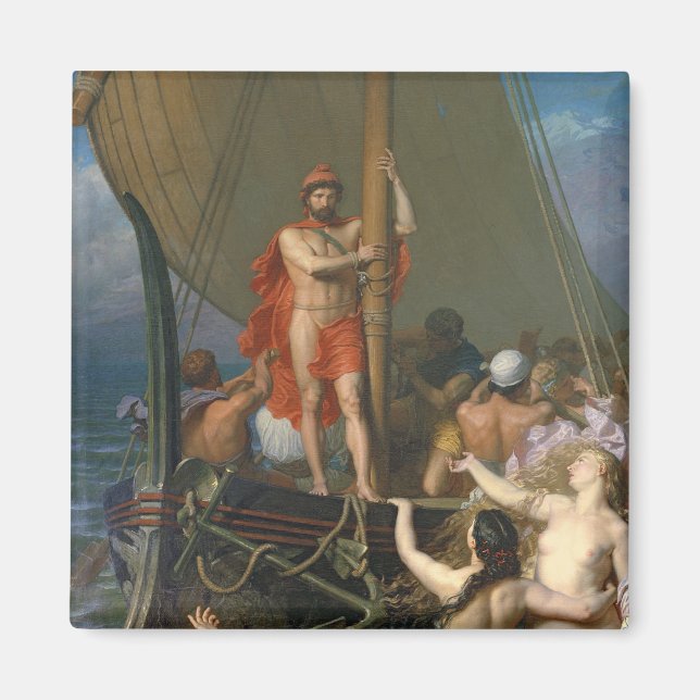 Aimant Ulysse et les sirènes (Devant)