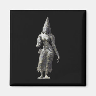 Aimant Uma Parvati épouse du dieu hindou Shiva 