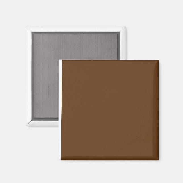 Aimant un arrière - plan marron avec une bordure blanche_ (Recto/Verso)