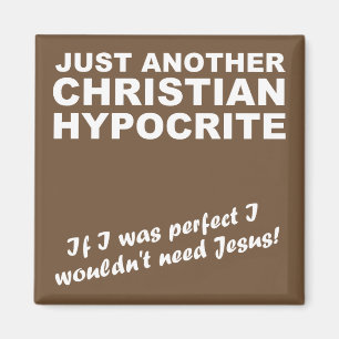 Aimant Un autre Humour magnétique Christian Hypocrite Fri