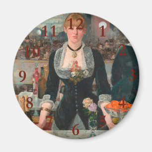Aimant Un bar aux Folies-Bergère Edouard Manet