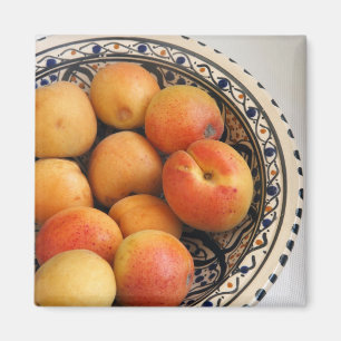 Aimant Un bol d'abricots méditerranéens 2