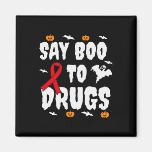Aimant Un cadeau d'Halloween amusant dire Boo à la sensib