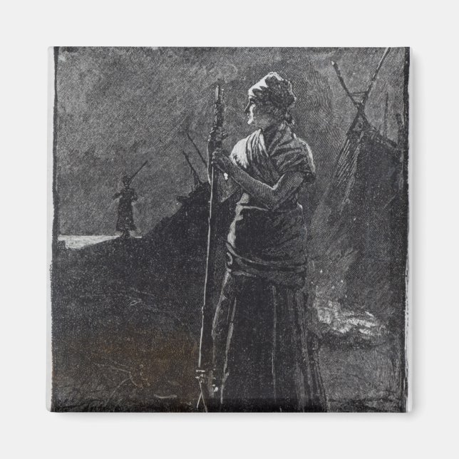 Aimant Un coloniiste de la rivière Rouge, 1878 (Devant)