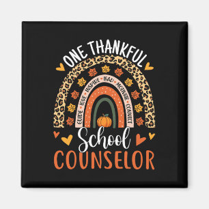 Aimant Un conseiller scolaire reconnaissant Thanksgiving