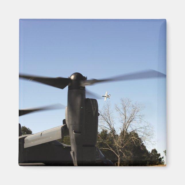 Aimant Un CV-22 Osprey se prépare à décoller (Devant)