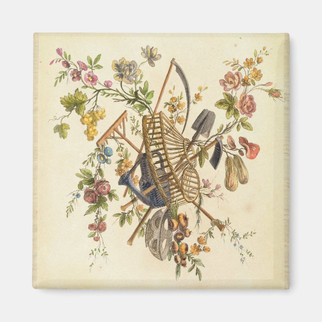 Aimant Un design textile de jardin, de 'Oeuvre nomun (Devant)