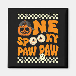 Aimant Un Éffrayant Paw Paw Premier Anniversaire Hallowee