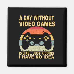 Aimant Un Jour Sans Jeux Vidéo Est Un Joueur