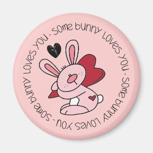 Aimant Un Lapin T'Aime
