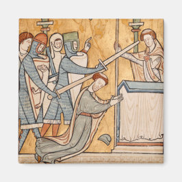Aimant Un martyre précoce de saint Thomas Becket en art