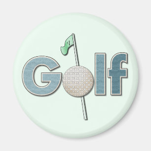 Aimant Un mot : Golf