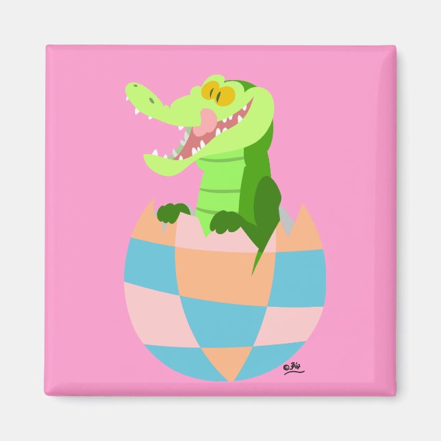 Aimant Un oeuf de Pâques ! ! :) (Devant)