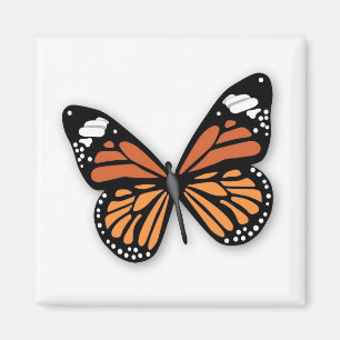 Aimant Un papillon de monarque à bijoux