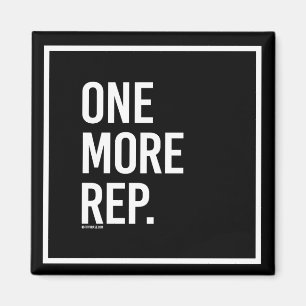 Aimant Un plus de représentant -- Humour de gymnase -