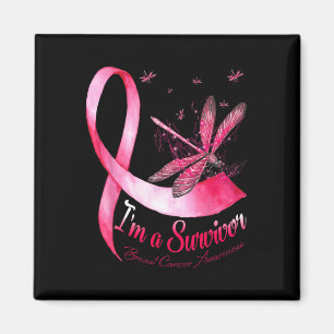 Aimant Un survivant Dragonfly Sensibilisation au cancer d