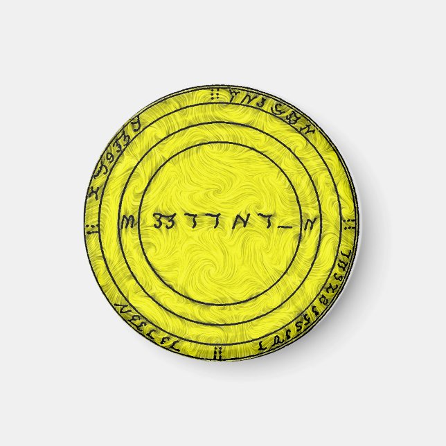 Aimant Un Talisman pour assurer toute la prospérité (Devant)