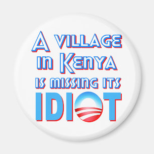 Aimant Un village au Kenya manque son Idiot Obama