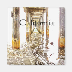 Aimant Under Scripps Pier, Californie